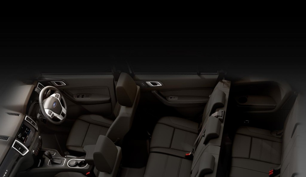 Ford Everest Clever Comfort Interior
